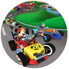 74824RZ Disc icing Mickey Mouse Roadster racers d20cm